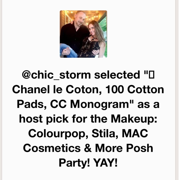 CHANEL Makeup 2x Host Pick Chanel Le Coton 0 Cotton Pads Cc